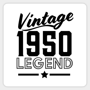 Vintage 1950 Legend Sticker